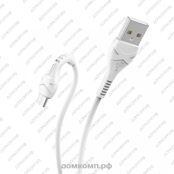 Кабель Micro-USB HOCO X37 Cool Power белый недорого. домкомп.рф